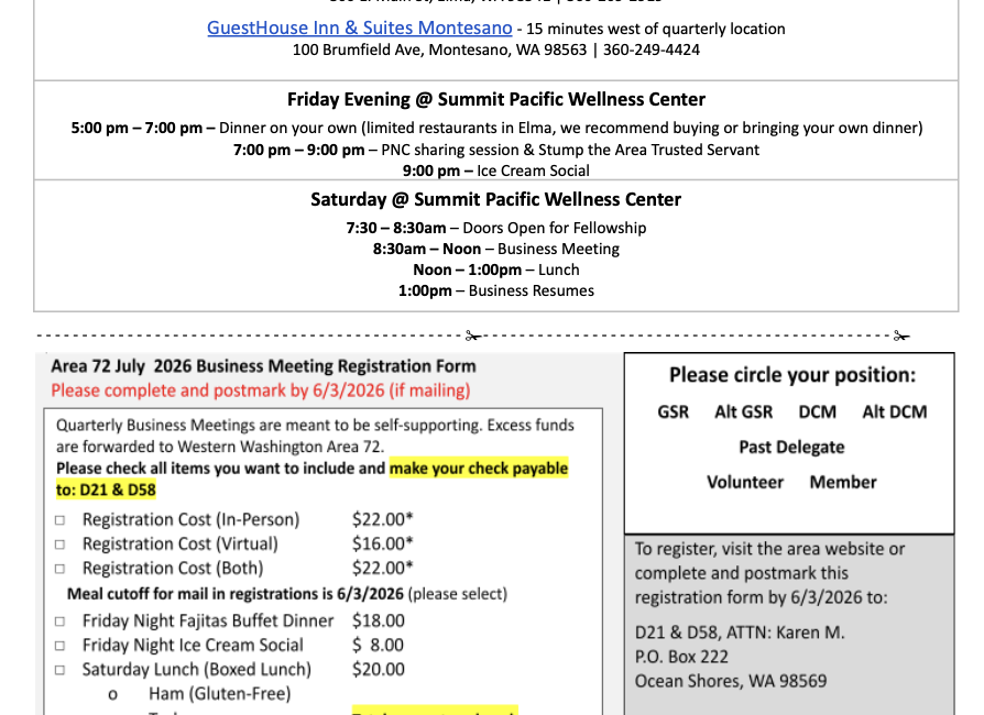 July 2026: Area 72 Business Quarterly