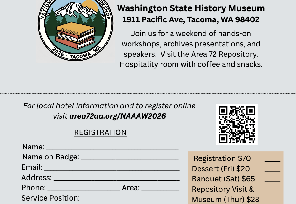 2026 National AA Archives Workshop